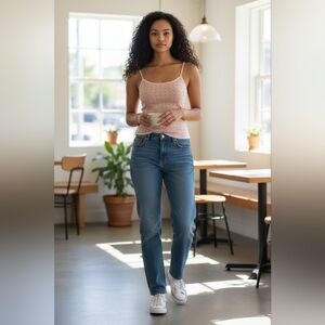 Ann Taylor Polka Dot Spaghetti Strap Top - Purple 🟣